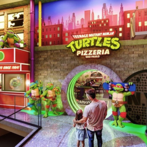 Pizzaria oficial das Tartarugas Ninja será inaugurada na Avenida Paulista em agosto