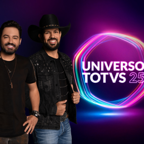 Fernando e Sorocaba encerram primeiro dia do Universo TOTVS 2025 com talk sobre empreendedorismo e pocket show