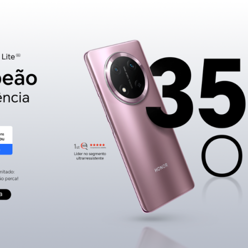 HONOR lança promoção inédita: Magic7 Lite com 35% de desconto no Brasil