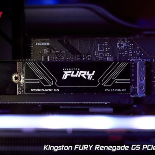 Kingston lança SSD FURY Renegade G5 com alto desempenho para gamers e criadores