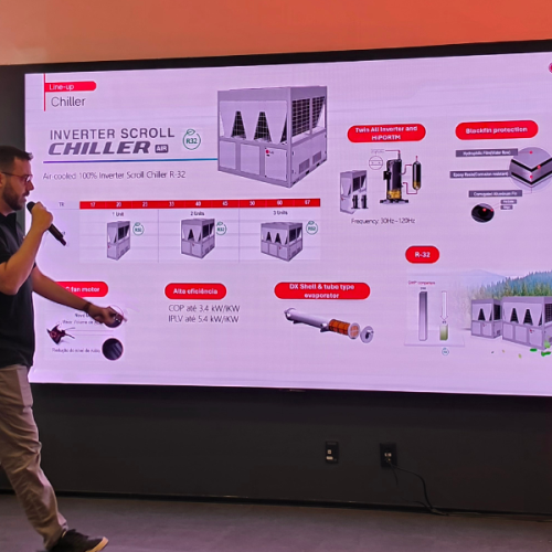 LG apresenta soluções de refrigeração para data centers e amplia linha sustentável de chillers