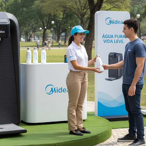 Midea celebra o aniversário de São Paulo com experiência no Parque do Ibirapuera