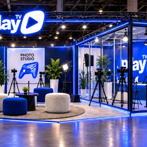 PlayTV estreia na BGS 2026 com estúdio de podcast e ativações