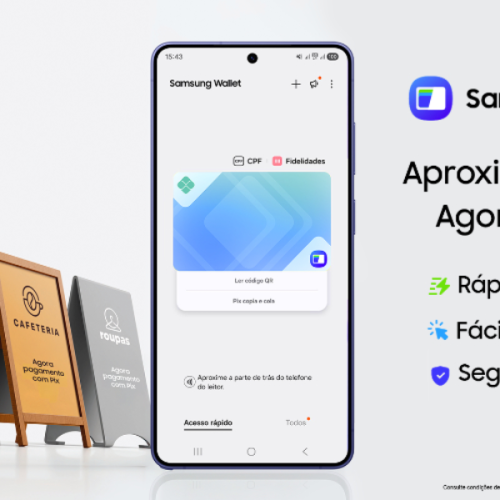 Samsung Wallet passa a permitir Pix por aproximação no Brasil
