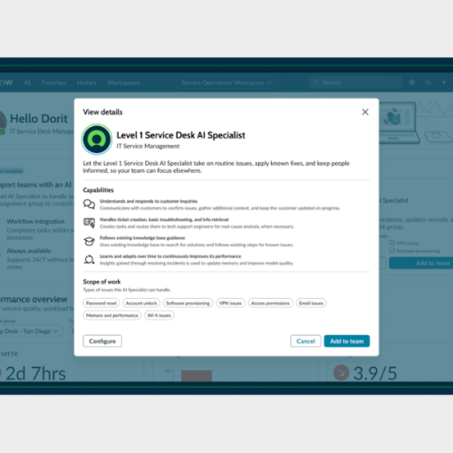 ServiceNow lança Autonomous Workforce e EmployeeWorks com IA da Moveworks