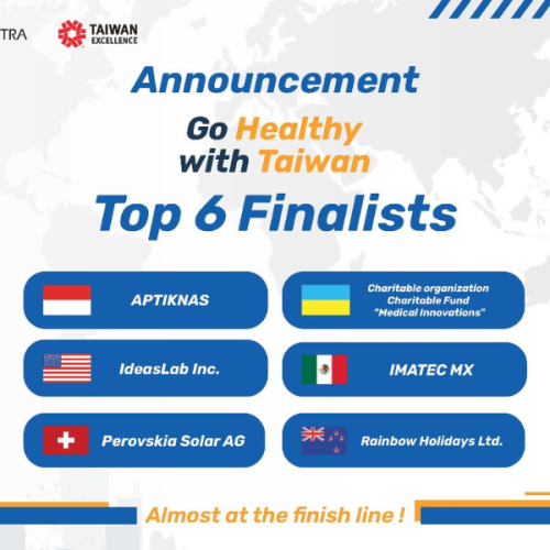 TAITRA anuncia os seis finalistas globais da campanha “Go Healthy with Taiwan 2025”