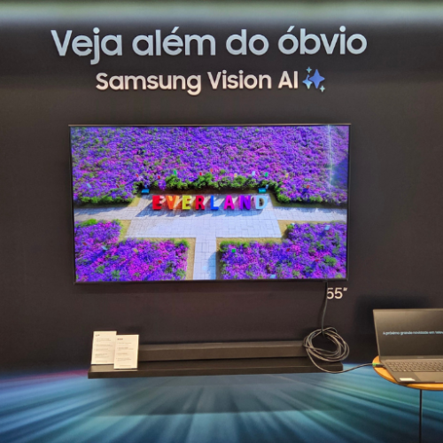 Samsung lança nova linha de TVs Vision AI QLED 4K com recursos inteligentes e imagem aprimorada