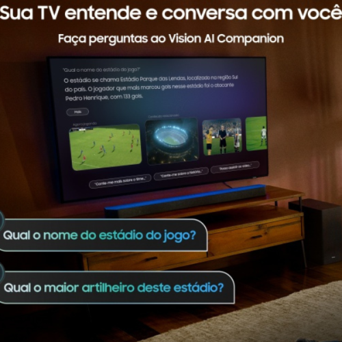 Vision AI Companion é o aliado ideal para acompanhar jogos de futebol