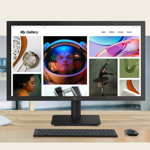 LG lança monitor 22U403A-B com até 120Hz para home office