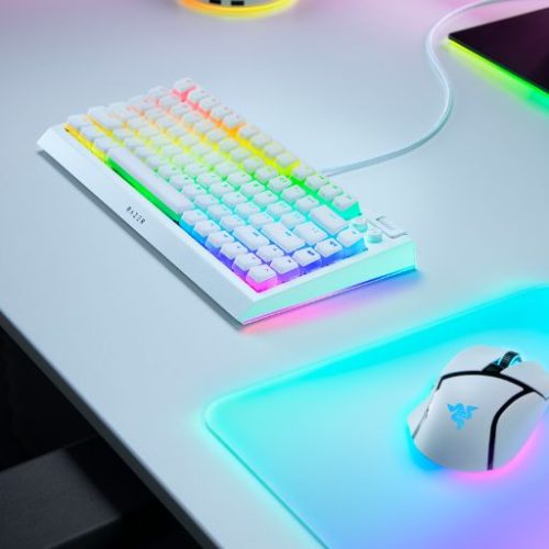 Razer inaugura uma era de novas possibilidades de customização com o seu primeiro teclado barebone, o Blackwidow V4 75%