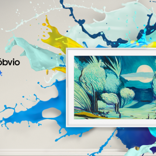 Samsung lança nova The Frame com Vision AI e galeria de arte integrada