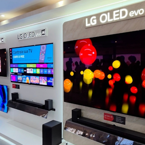 LG revela linha 2025 de Smart TVs no Brasil com foco em IA, brilho extremo e design premium