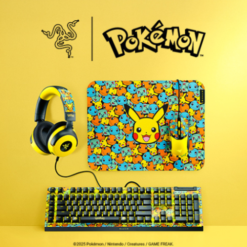 Razer anuncia chegada da coleção oficial Pokémon à América Latina com periféricos gamer de alto desempenho