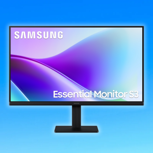 Samsung lança Monitor Essential S3 120Hz 27” com painel IPS para tons brilhantes e nítidos