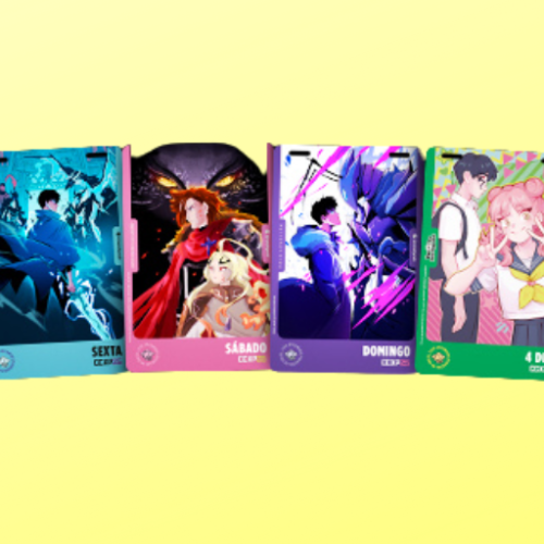 CCXP25 revela credenciais com artes exclusivas de animes da Crunchyroll
