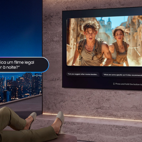 Samsung redefine a busca com AI em Smart TVs com Bixby ainda mais inteligente